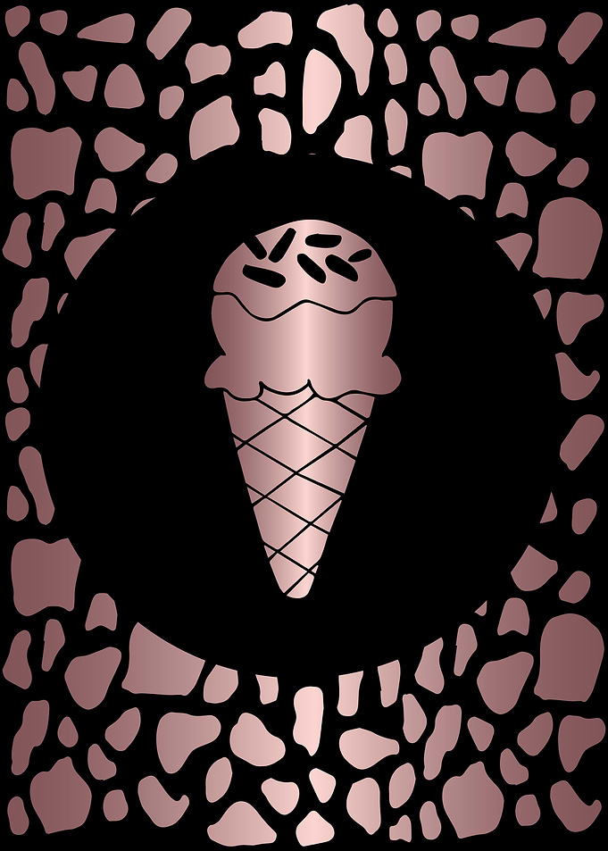 Rose Gold Ice Cream 3
