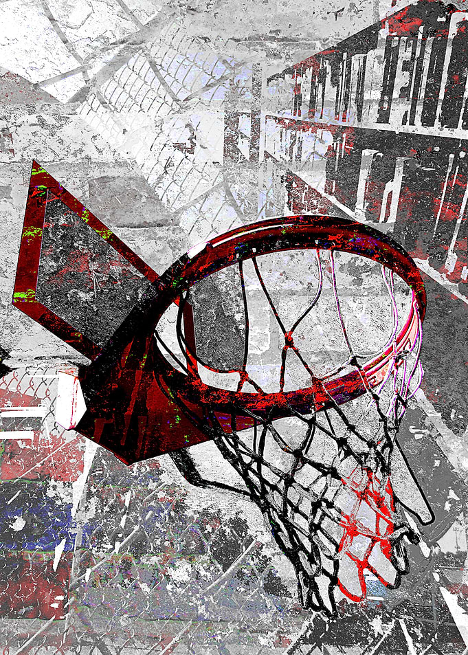 Basketball art city 5