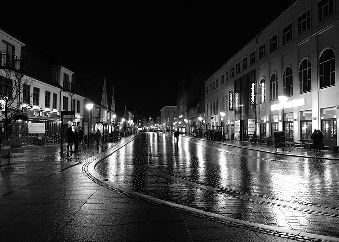 Street at night
