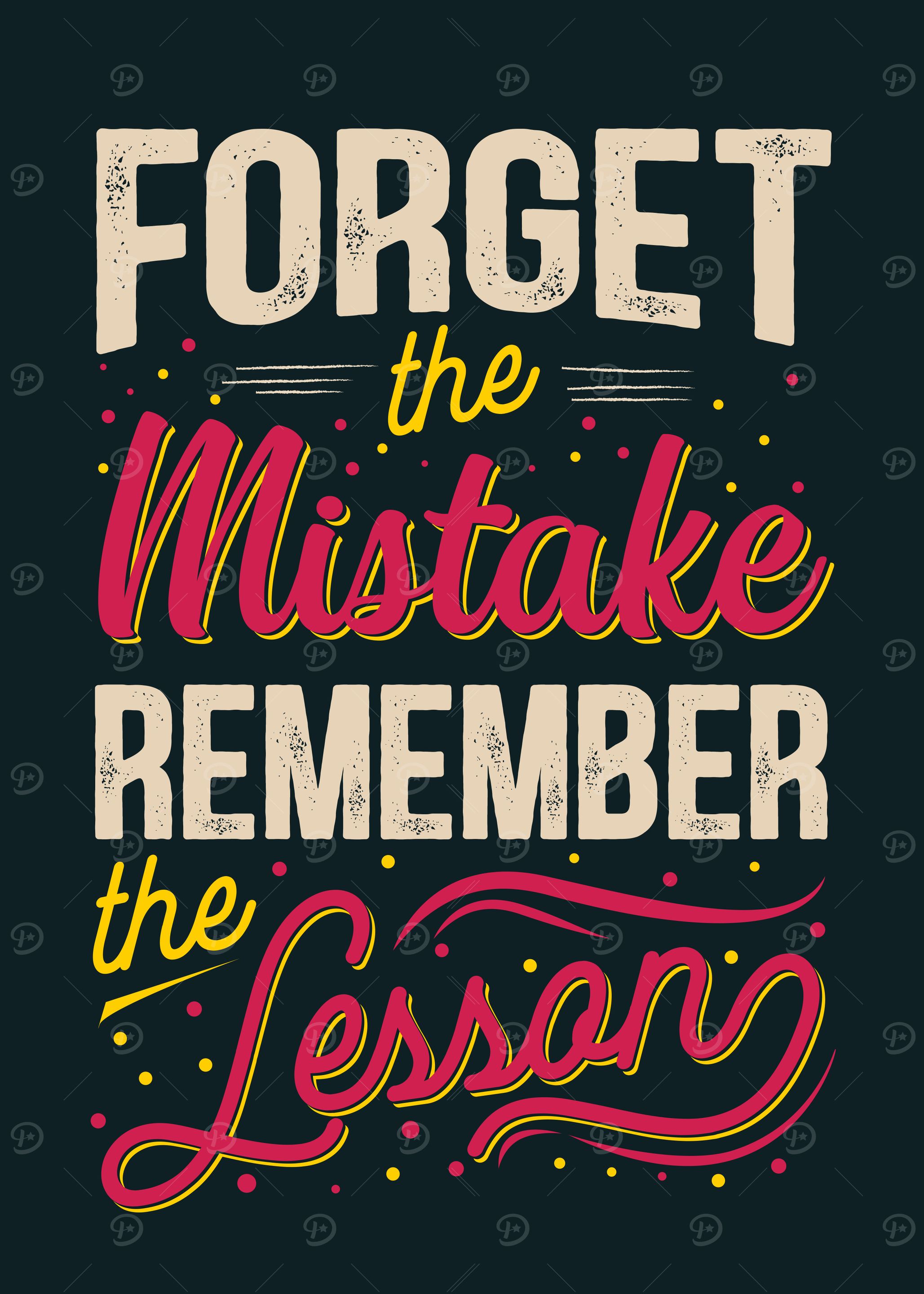 Vintage Poster Typography