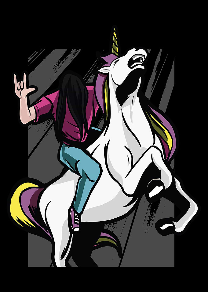 Metall Head Unicorn