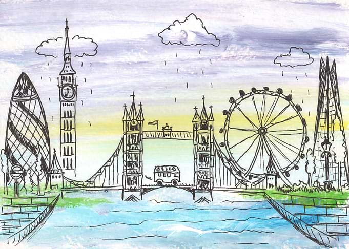 Rainy Day London
