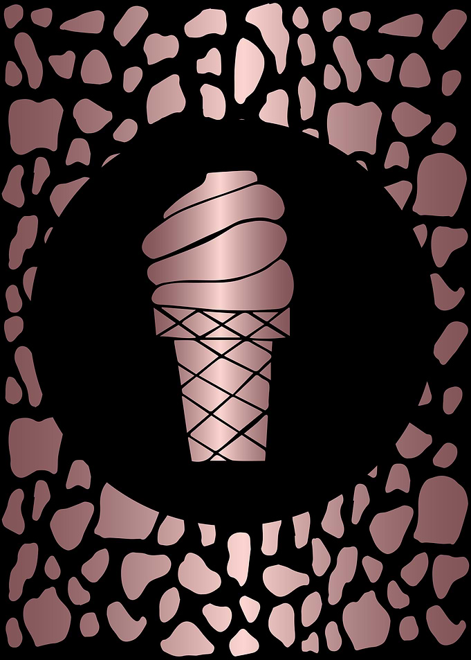 Rose Gold Ice Cream 6