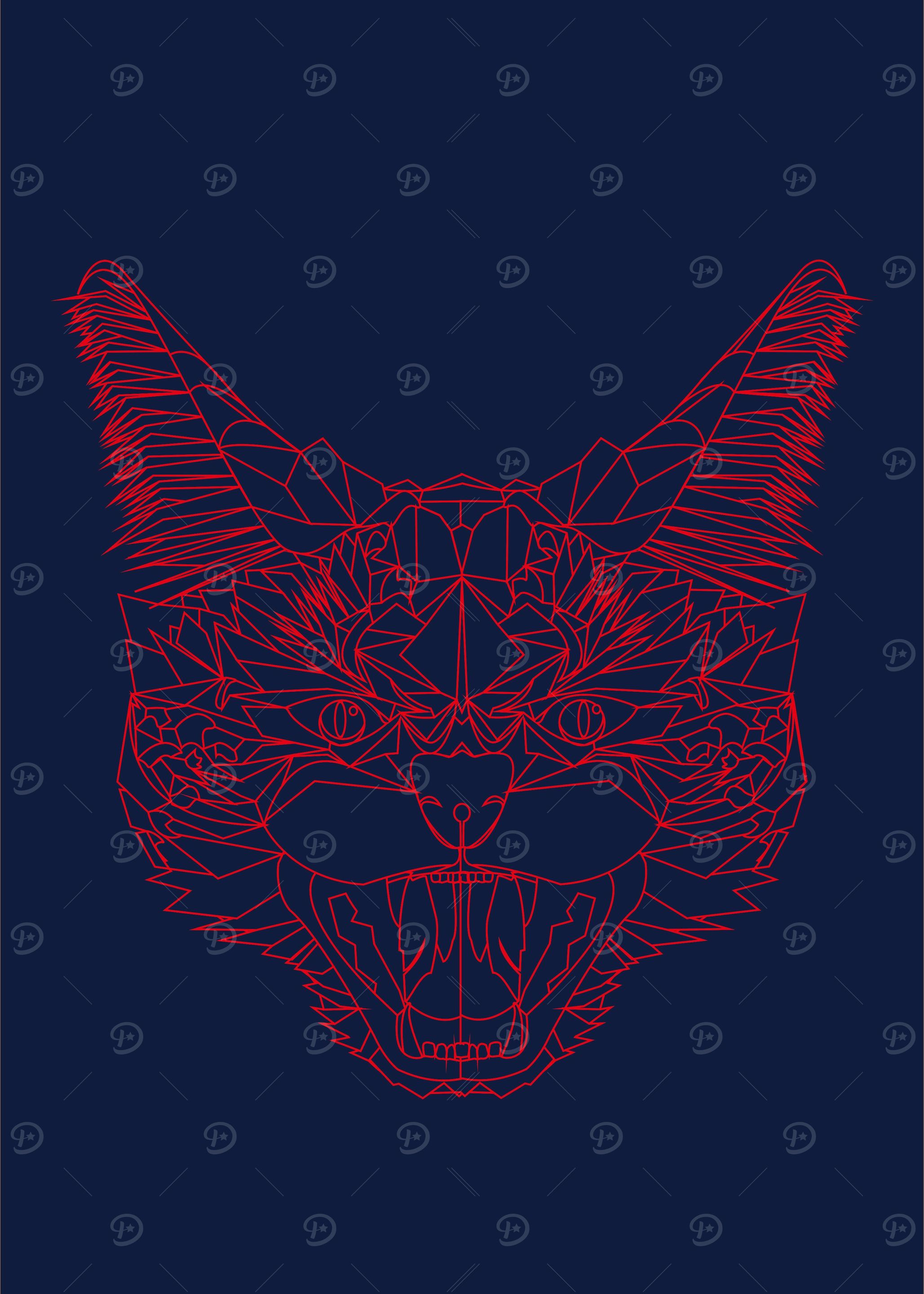 serval illustration