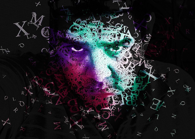 face text art 01