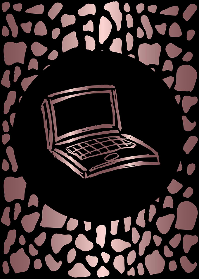 Rose Gold Computer 5