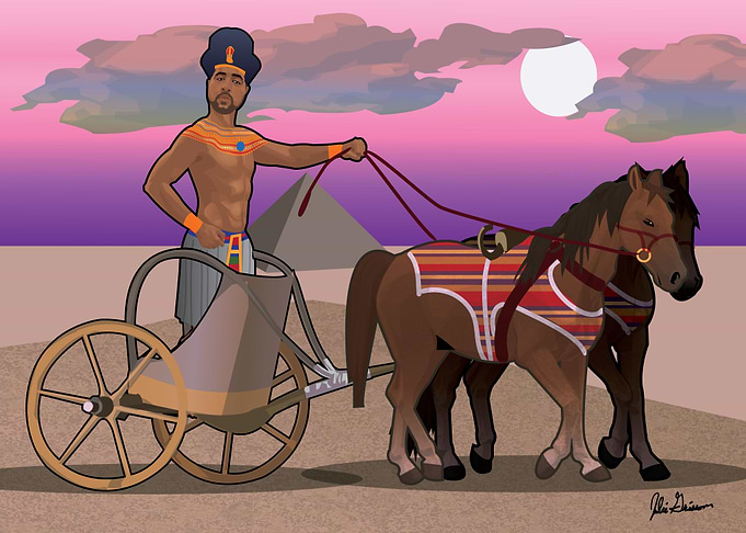Egyptian chariot