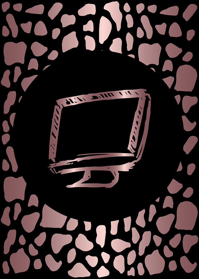 Rose Gold Computer 1