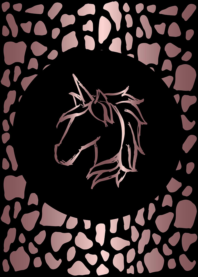 Rose Gold Unicorn 11
