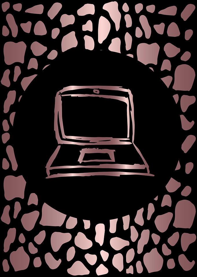 Rose Gold Computer 7