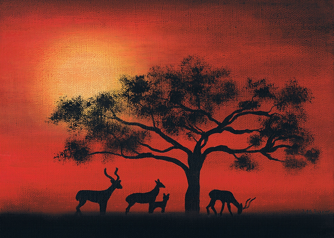 African Silhouette