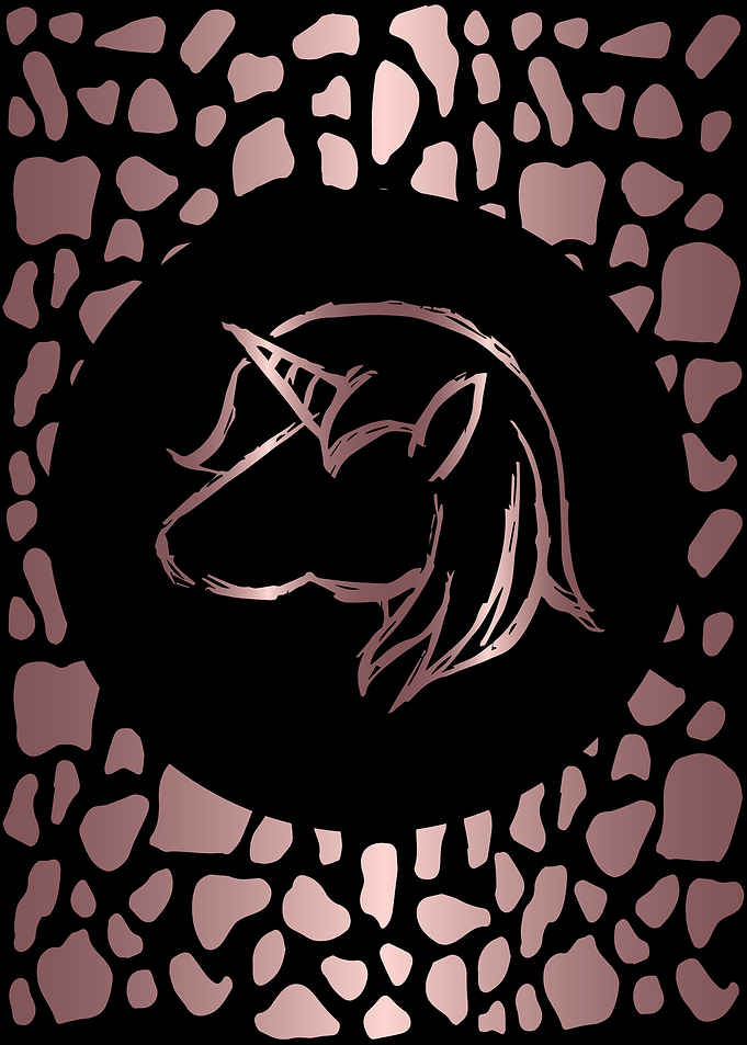 Rose Gold Unicorn 9