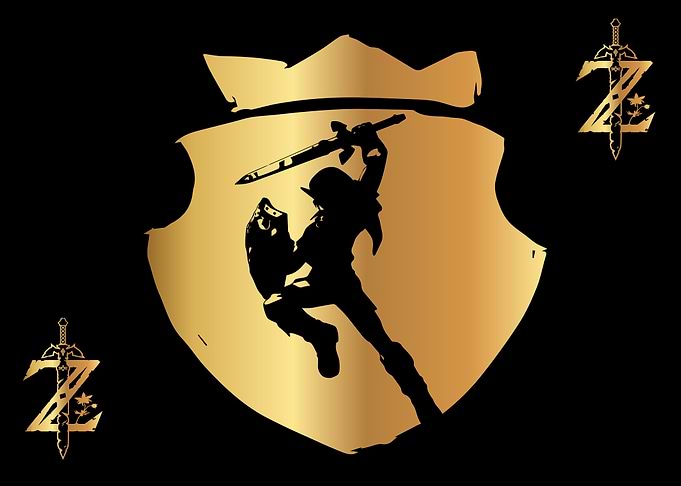 Zelda Link Gold 1