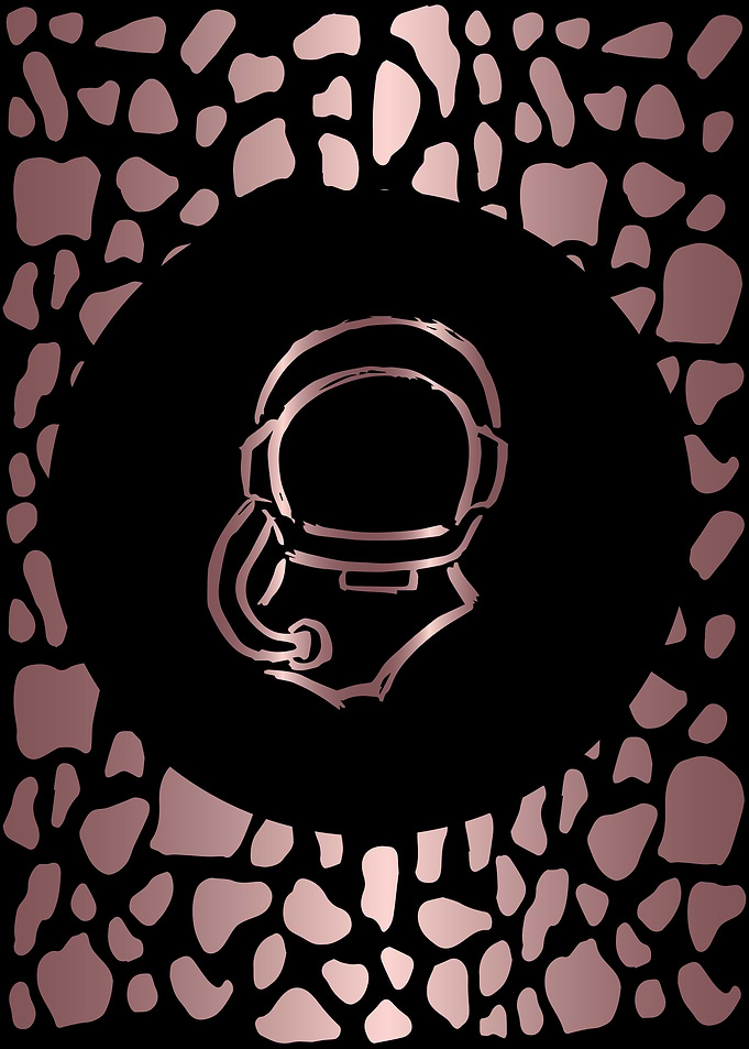 Rose Gold Astronaut 6