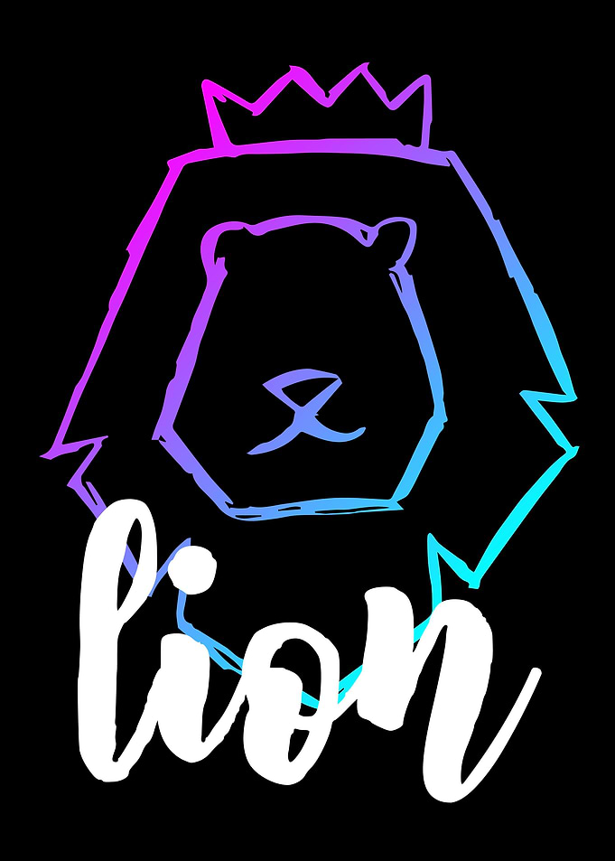 Neon Lion 8