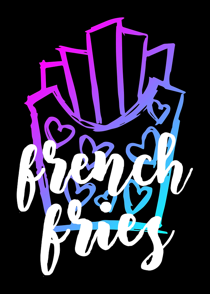 Neon Fries Food 14