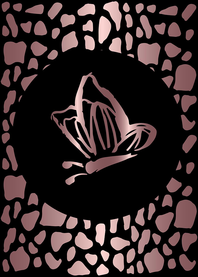 Rose Gold Butterfly 11