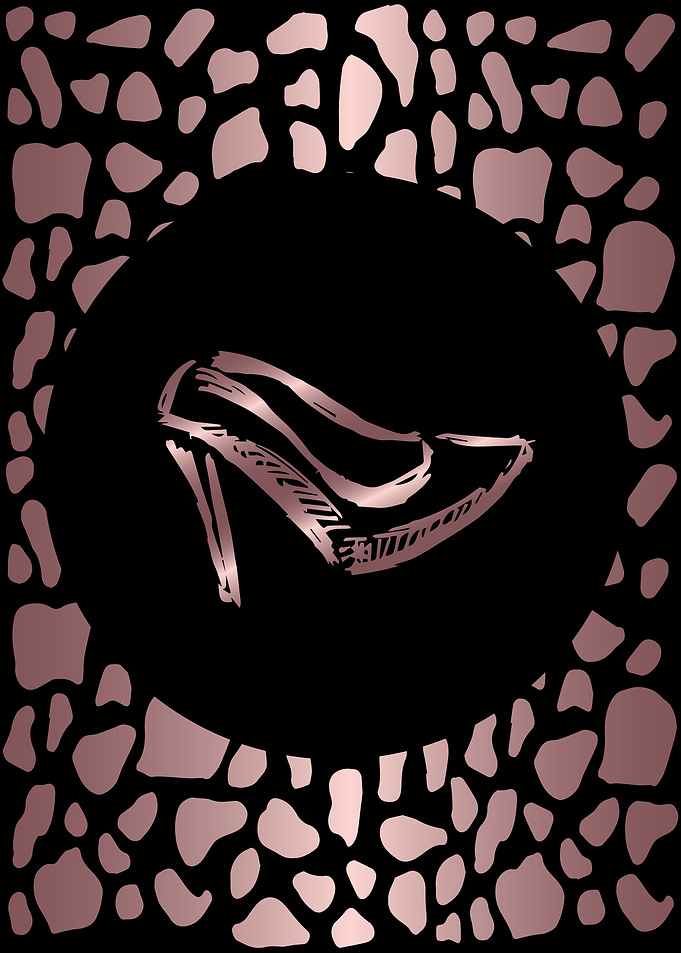 Rose Gold Heels 6