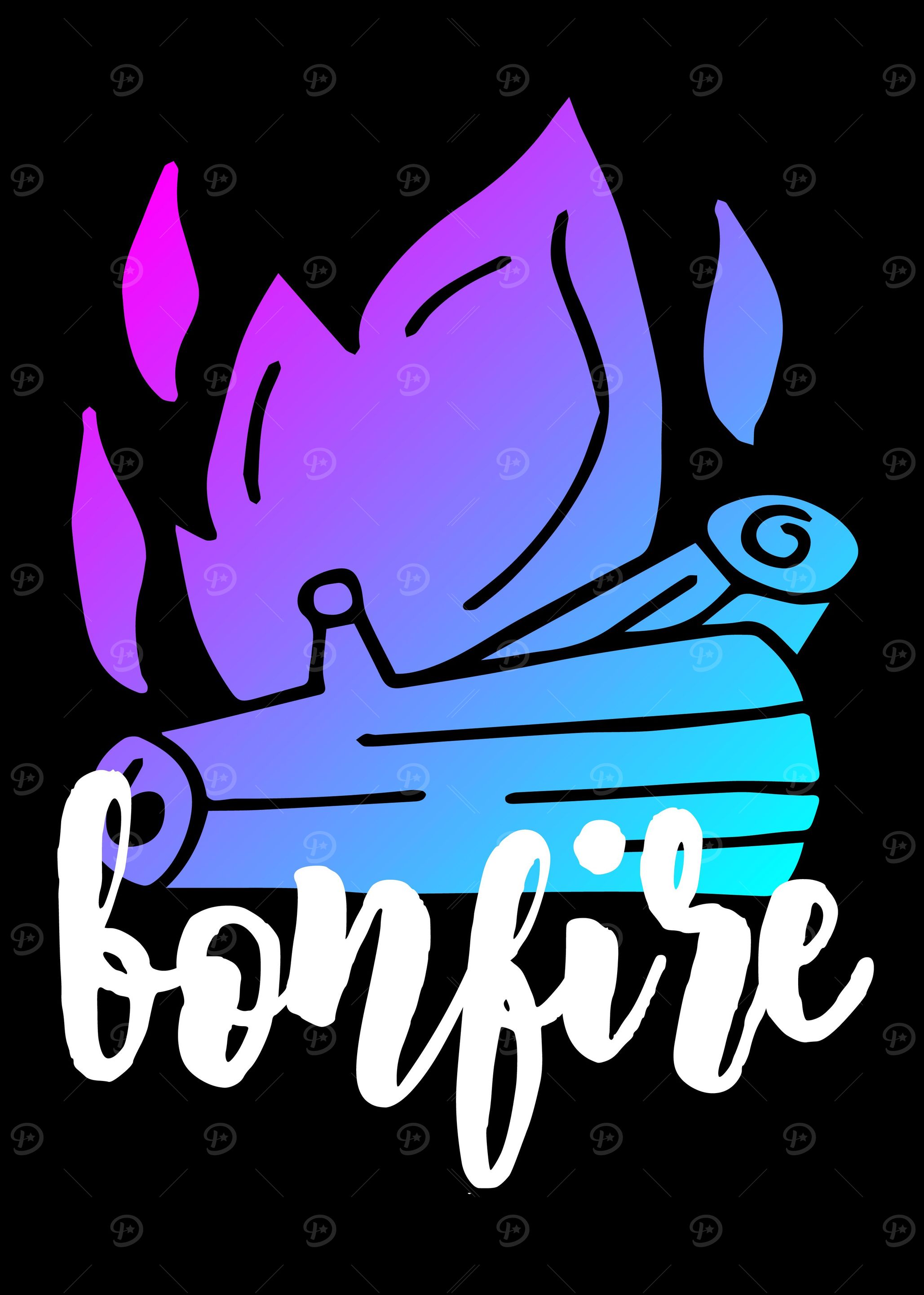 Neon Bonfire 1