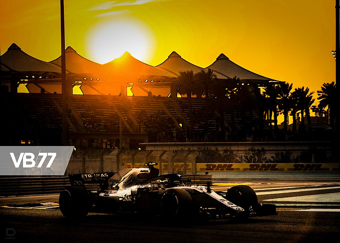 Valtterie Bottas Sunset