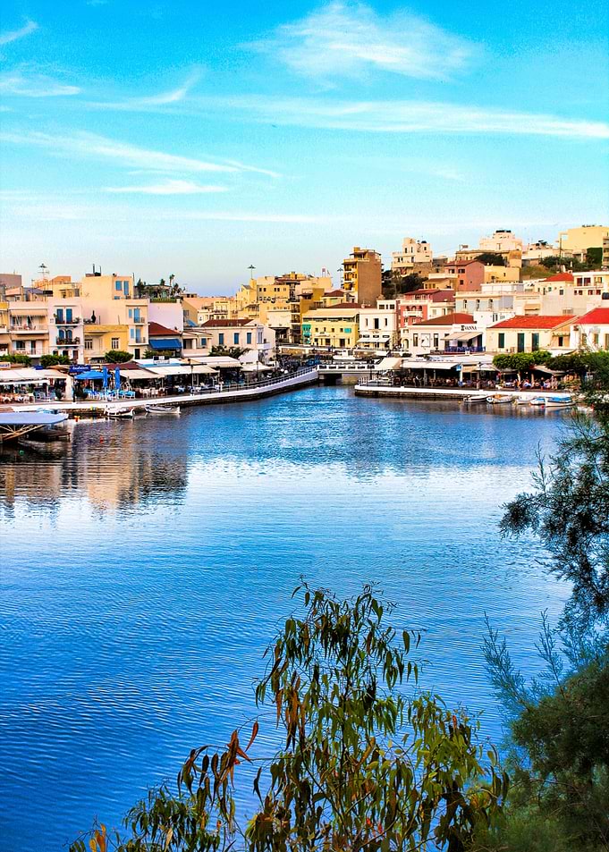 Small port in Greece