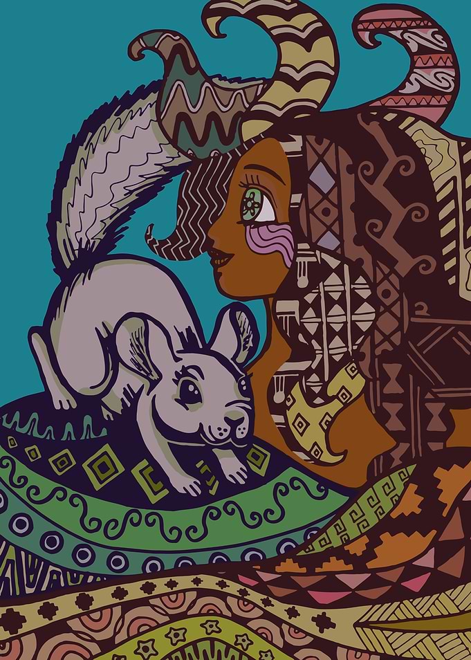 Chinchilla surreal
