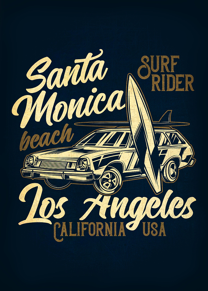 santa monica surf rider