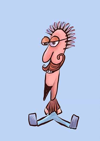 Sitting Man