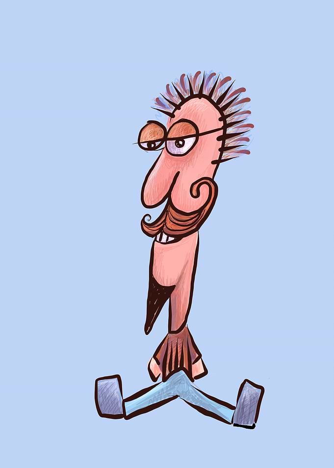 Sitting Man