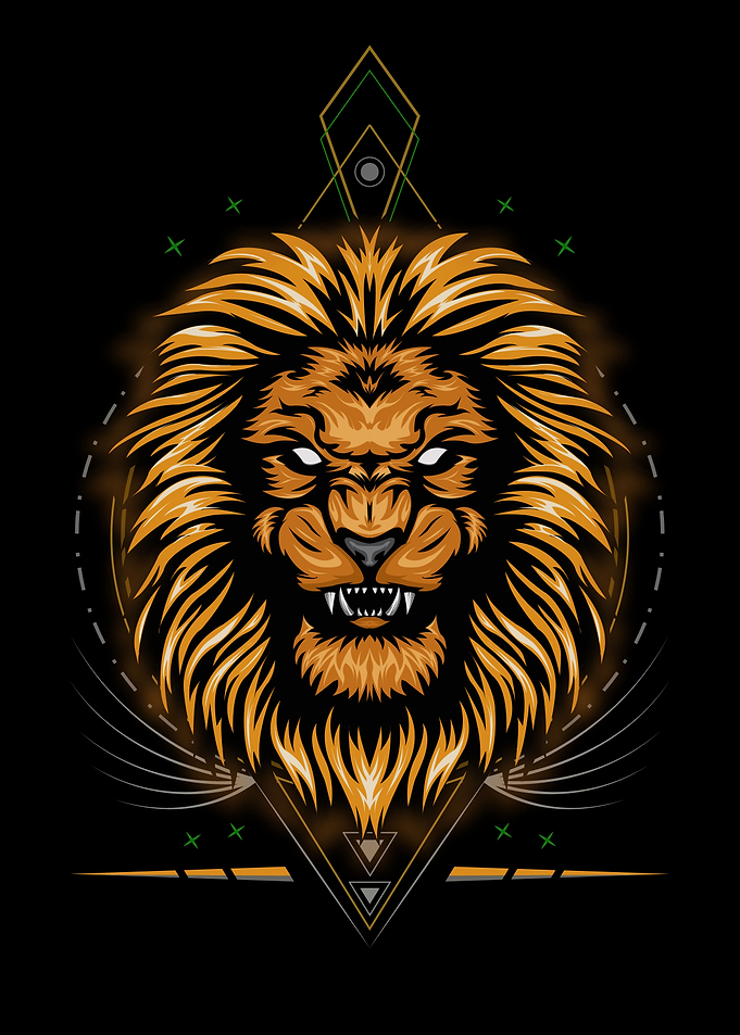 Vector Lion Illustration