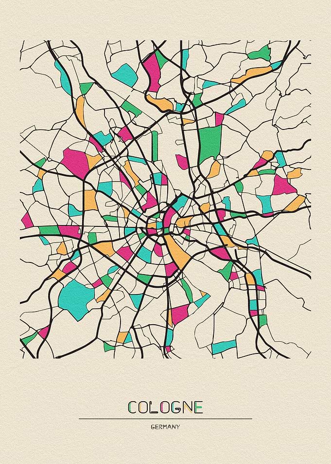 Cologne Map