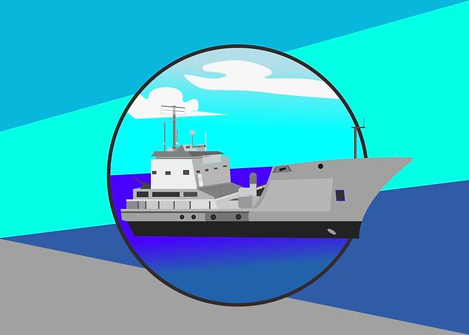 warship