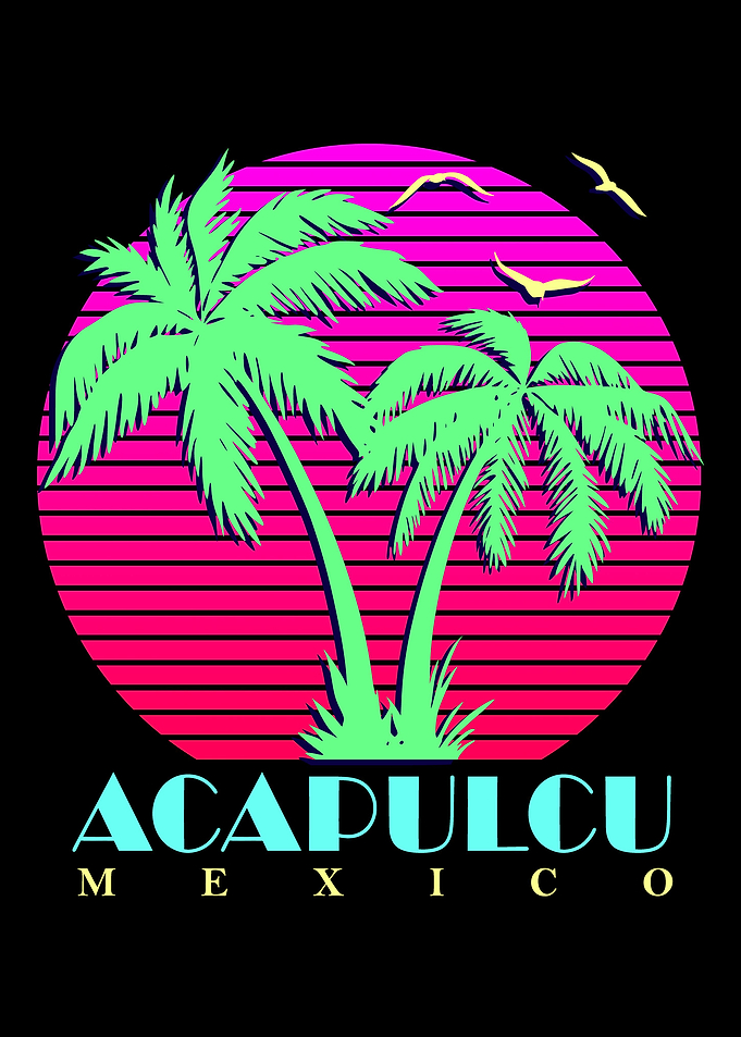 Acapulcu Mexico Sunset