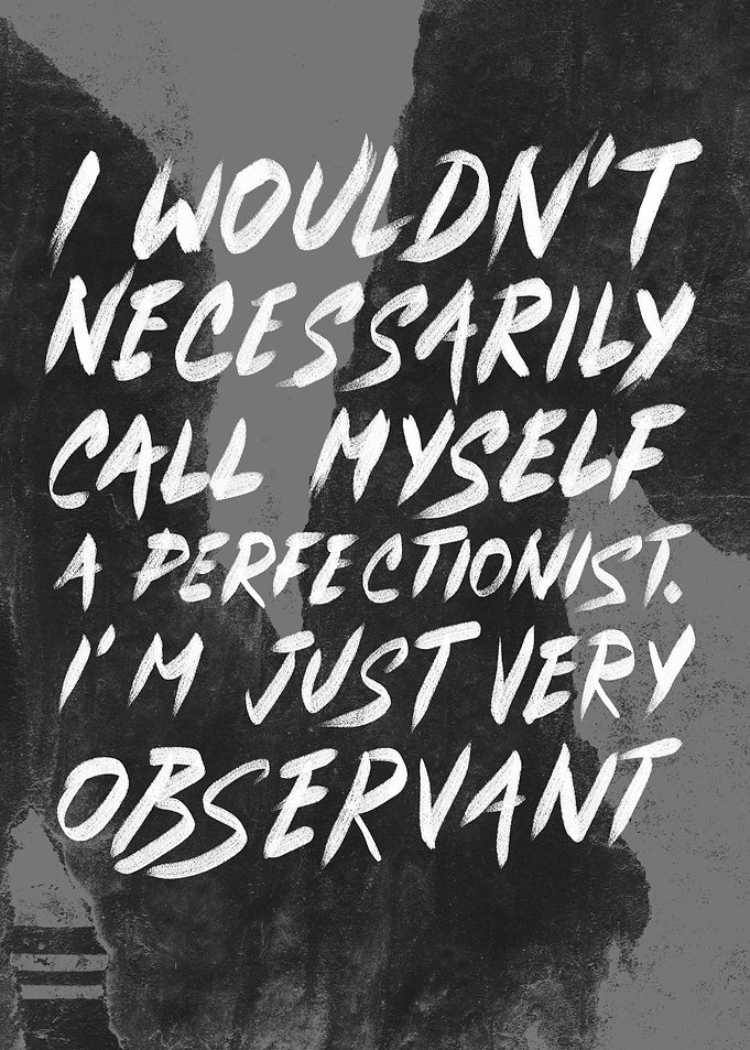 PERFECTIONIST Black