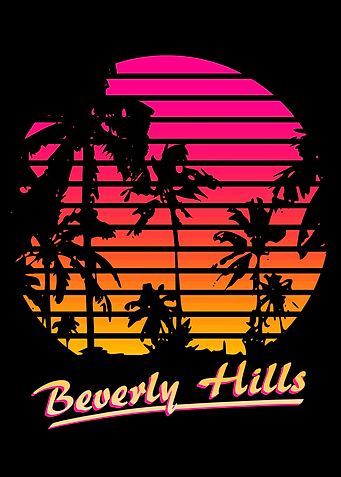 Beverly Hills 80s Sunset