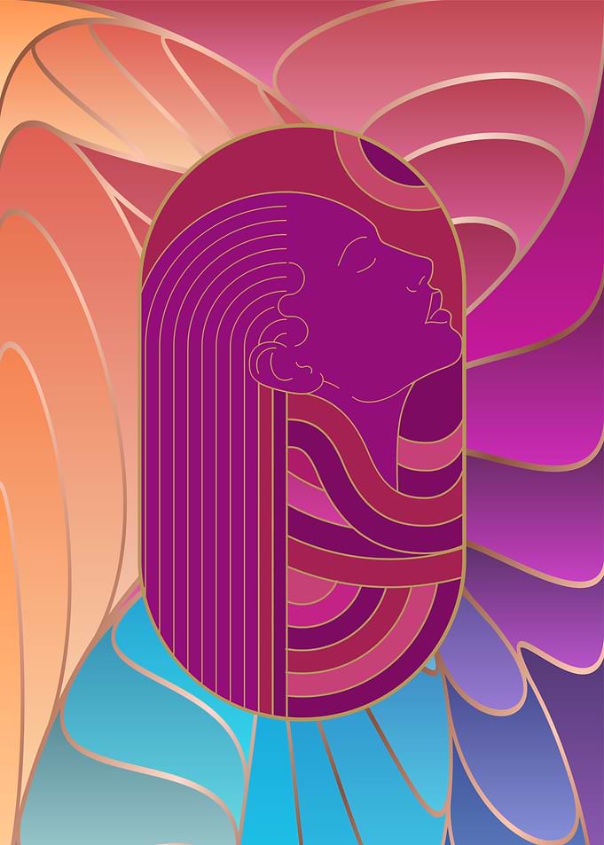 Art Deco Lady