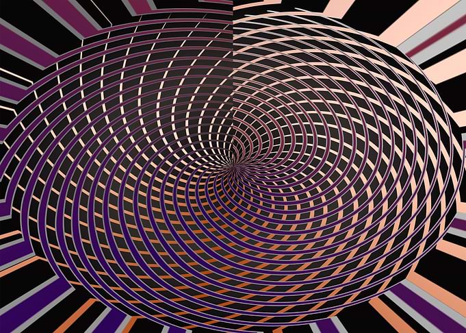Beautiful abstract shape
