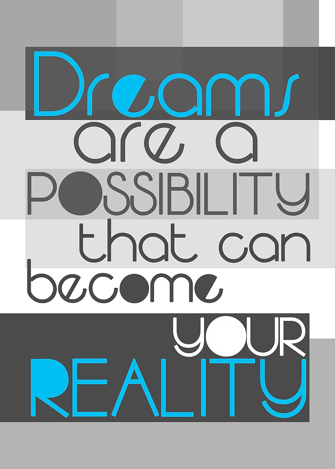 Inspirational quote art