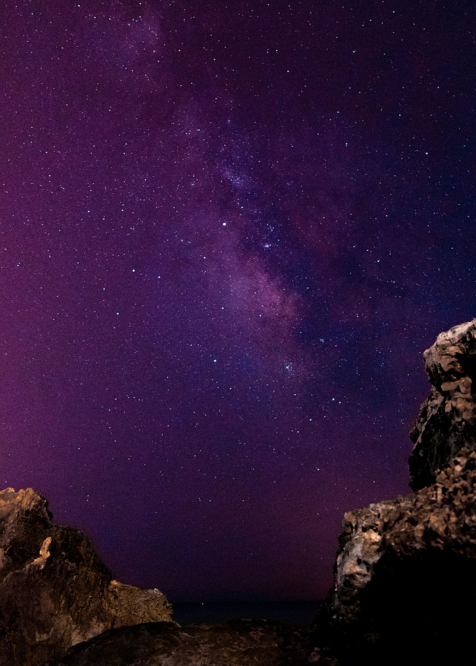 Purple Milky way