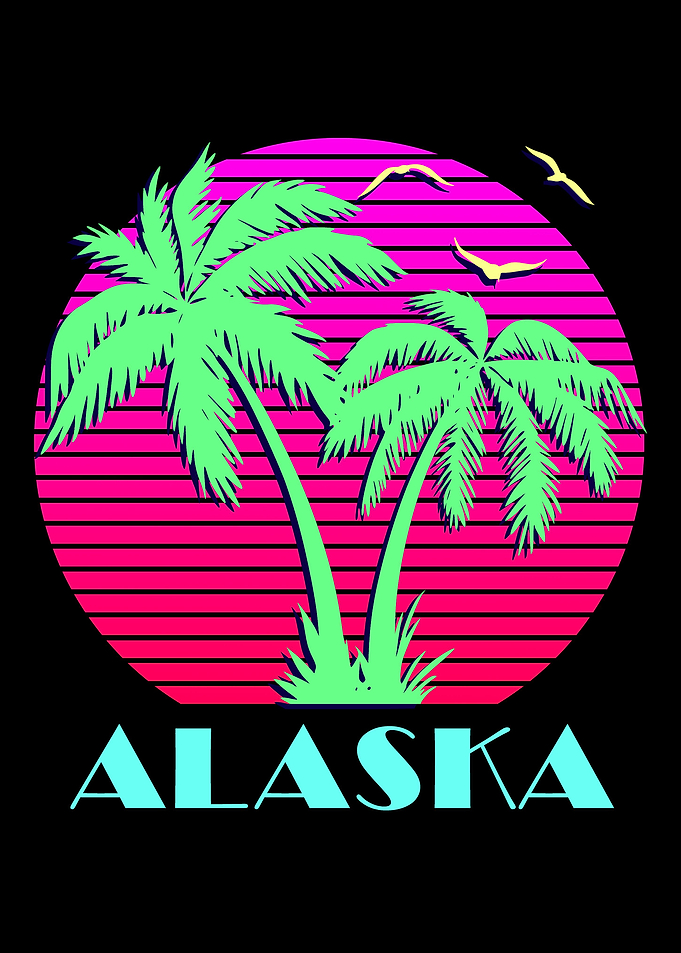 Alaska Pink Sunset