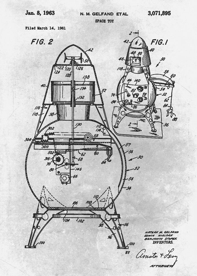 No118 Space toy