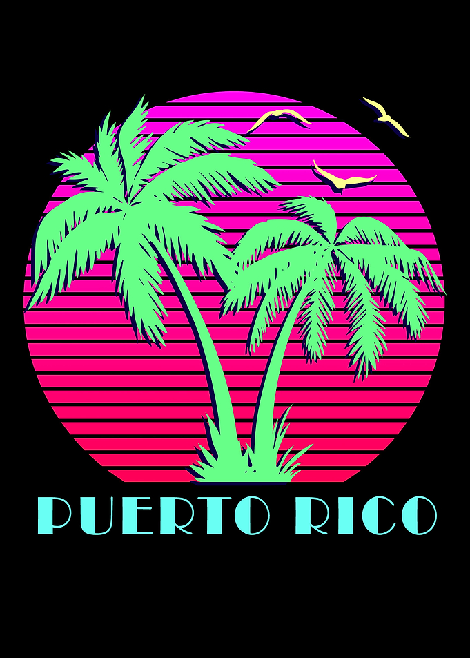 Puerto Rico Pink Sunset
