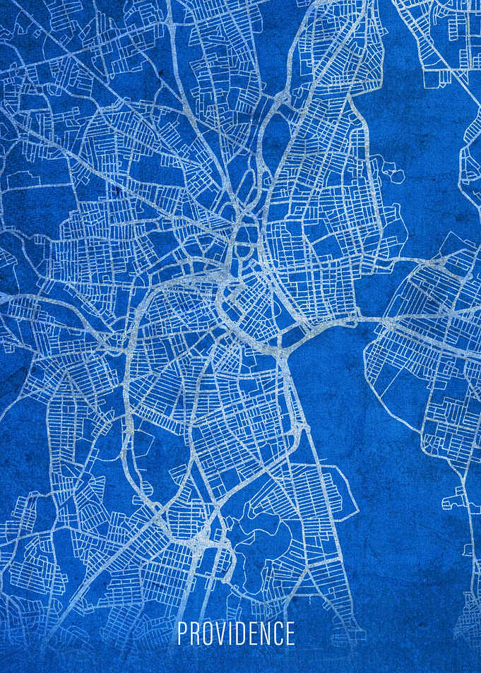 Providence City Street Map