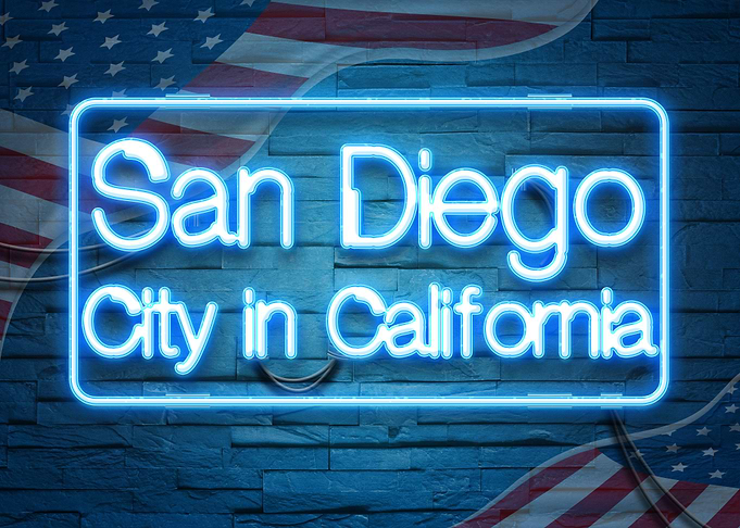 San Diego City in Californ