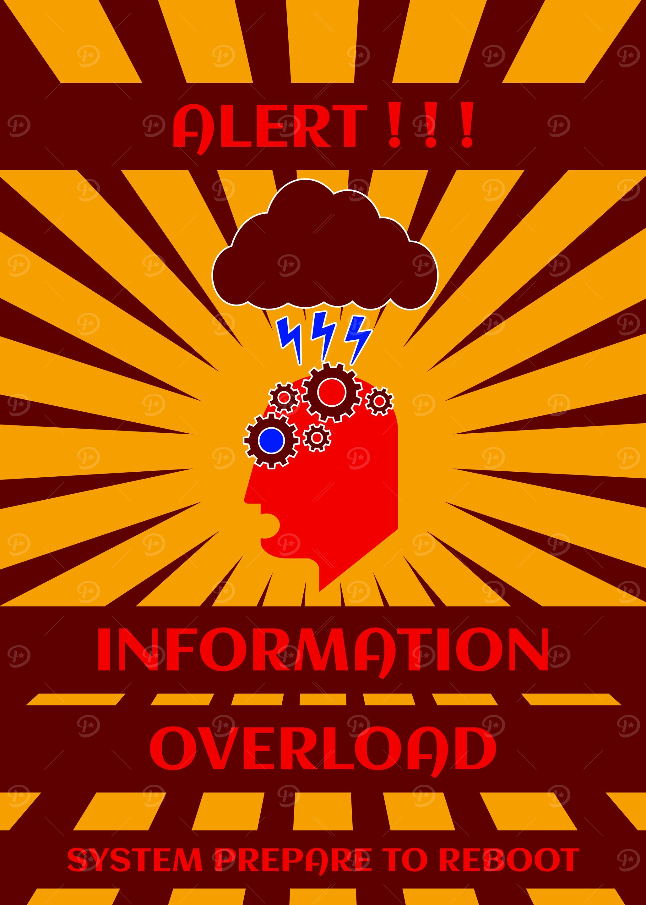 Fun cyberpunk poster