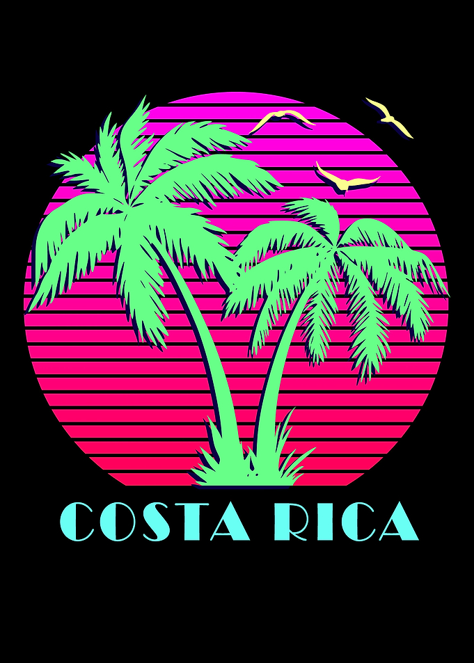 Costa Rica Pink Sunset