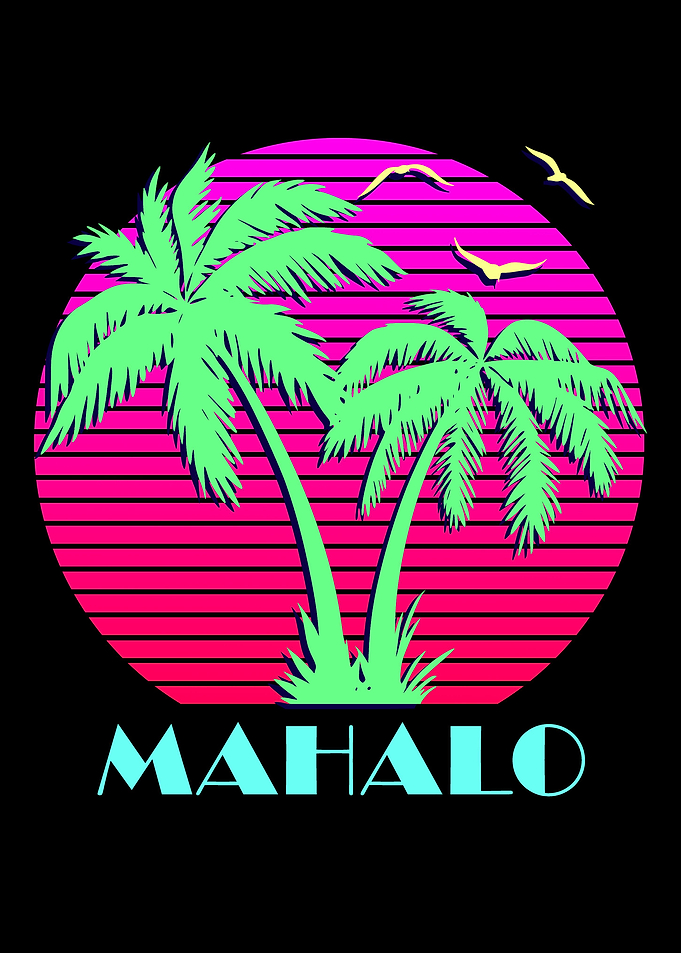 Mahalo Pink Sunset
