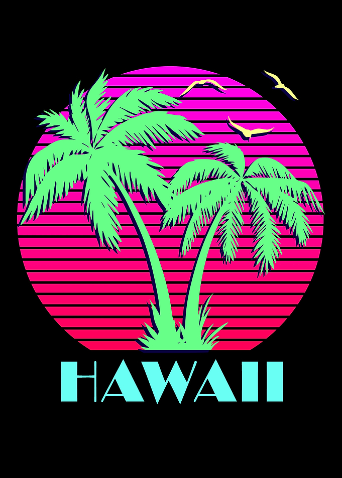 Hawaii Pink Sunset