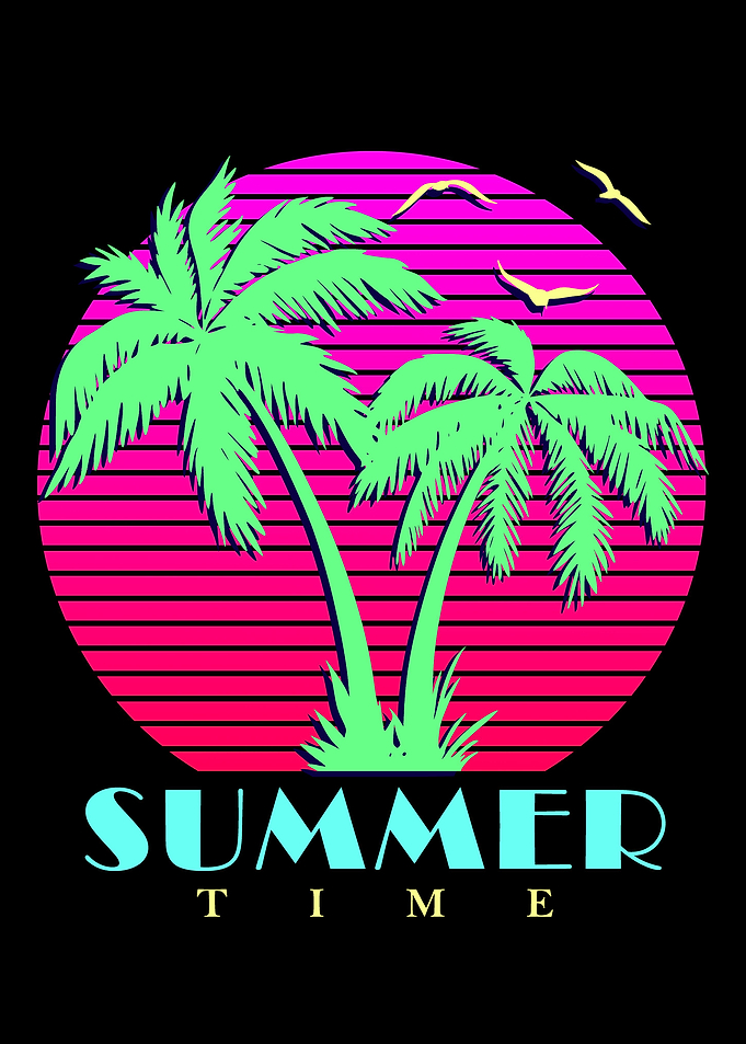 Summer Time Pink Sunset