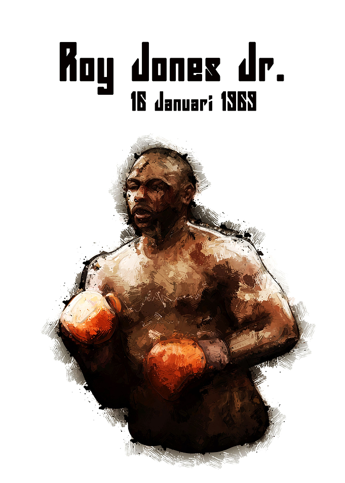 Roy Jones Jr Artwork